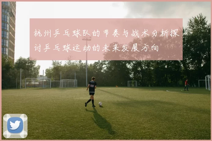 杭州乒乓球队的节奏与战术分析探讨乒乓球运动的未来发展方向