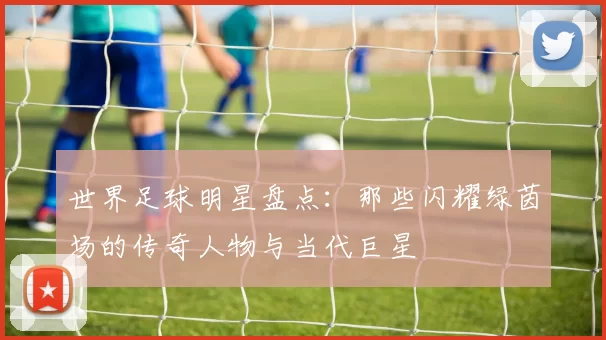 世界足球明星盘点：那些闪耀绿茵场的传奇人物与当代巨星